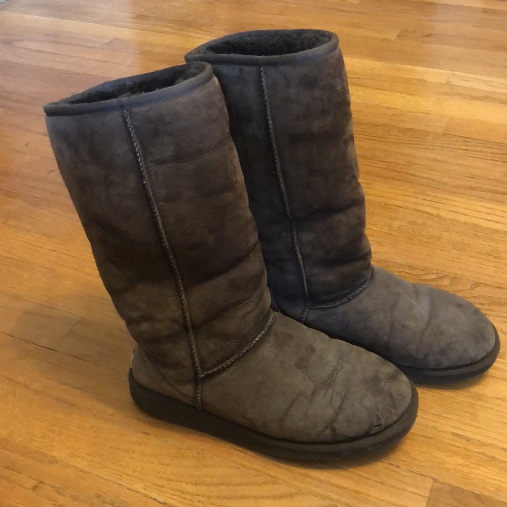 Brown UGG boots- Size 9
